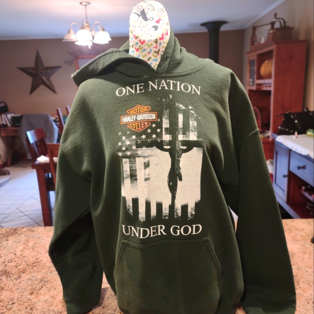 Harley Davidson hoodie mens large